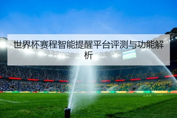 世界杯赛程智能提醒平台评测与功能解析
